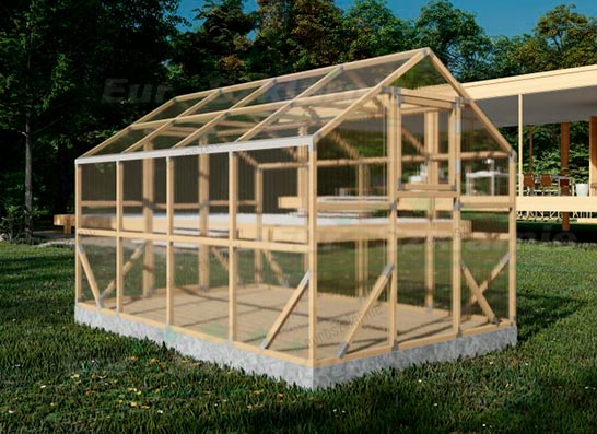 Szklarnia Domek 2.6m