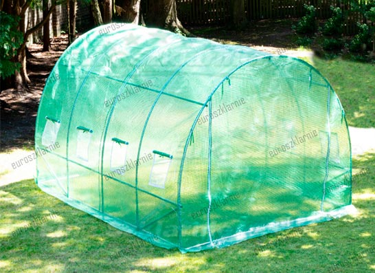 tunel foliowy ogrodowy 3m do małego ogrodu